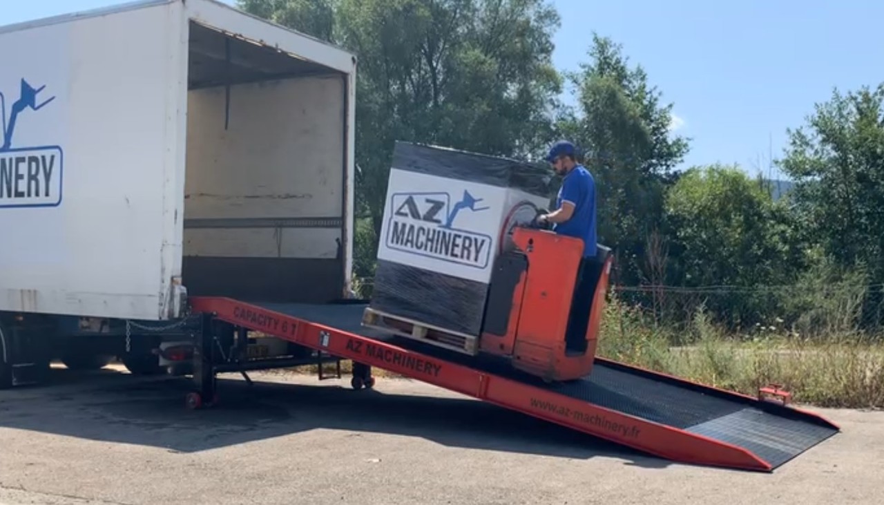 Đường dốc di động mới AZ RAMP PRIME XS-6 mobile loading ramp: hình 13 Đường dốc di động mới AZ RAMP PRIME XS-6 mobile loading ramp: hình 13