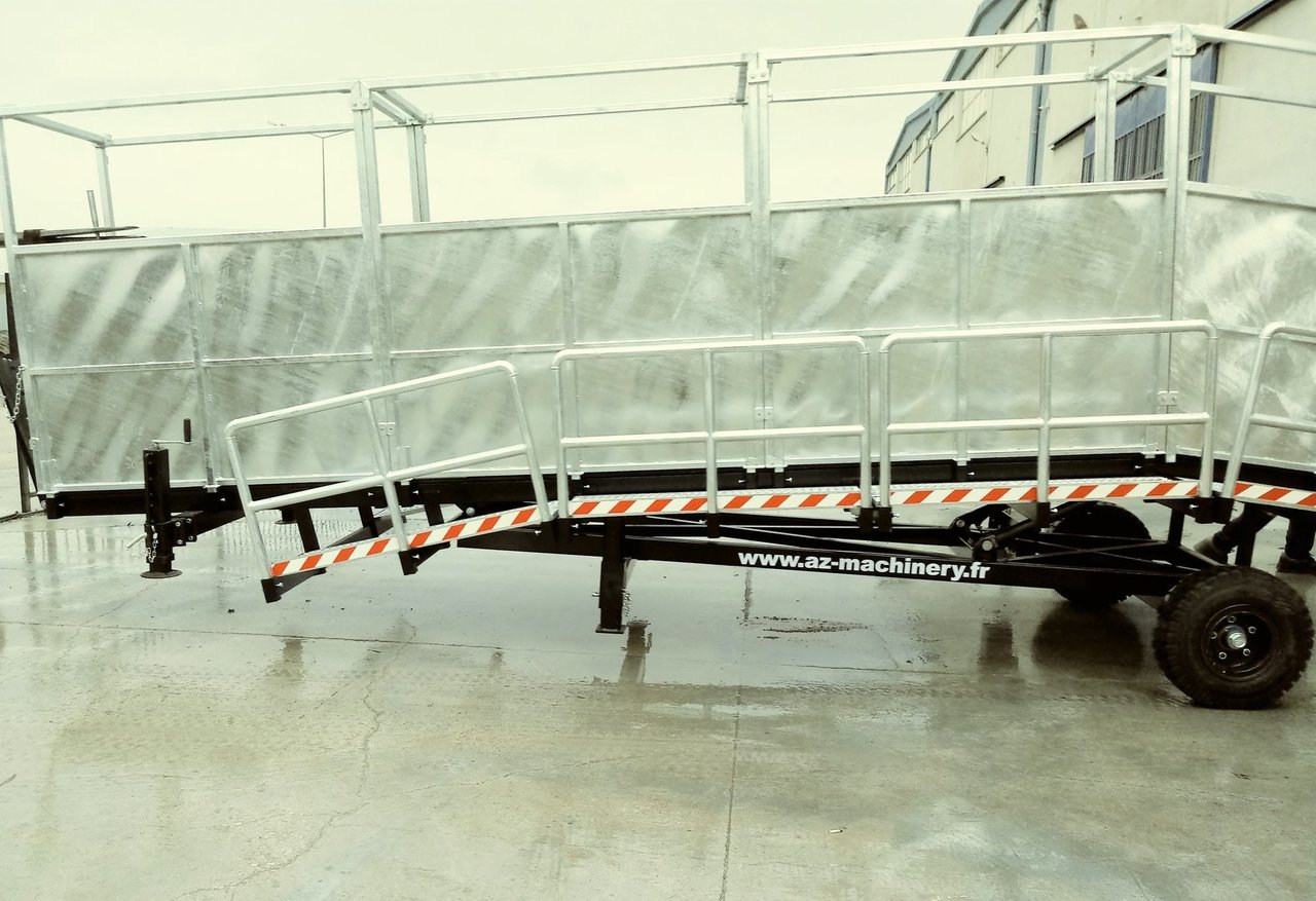 Đường dốc di động AZ RAMP TOP AGRI mobile loading ramp: hình 9