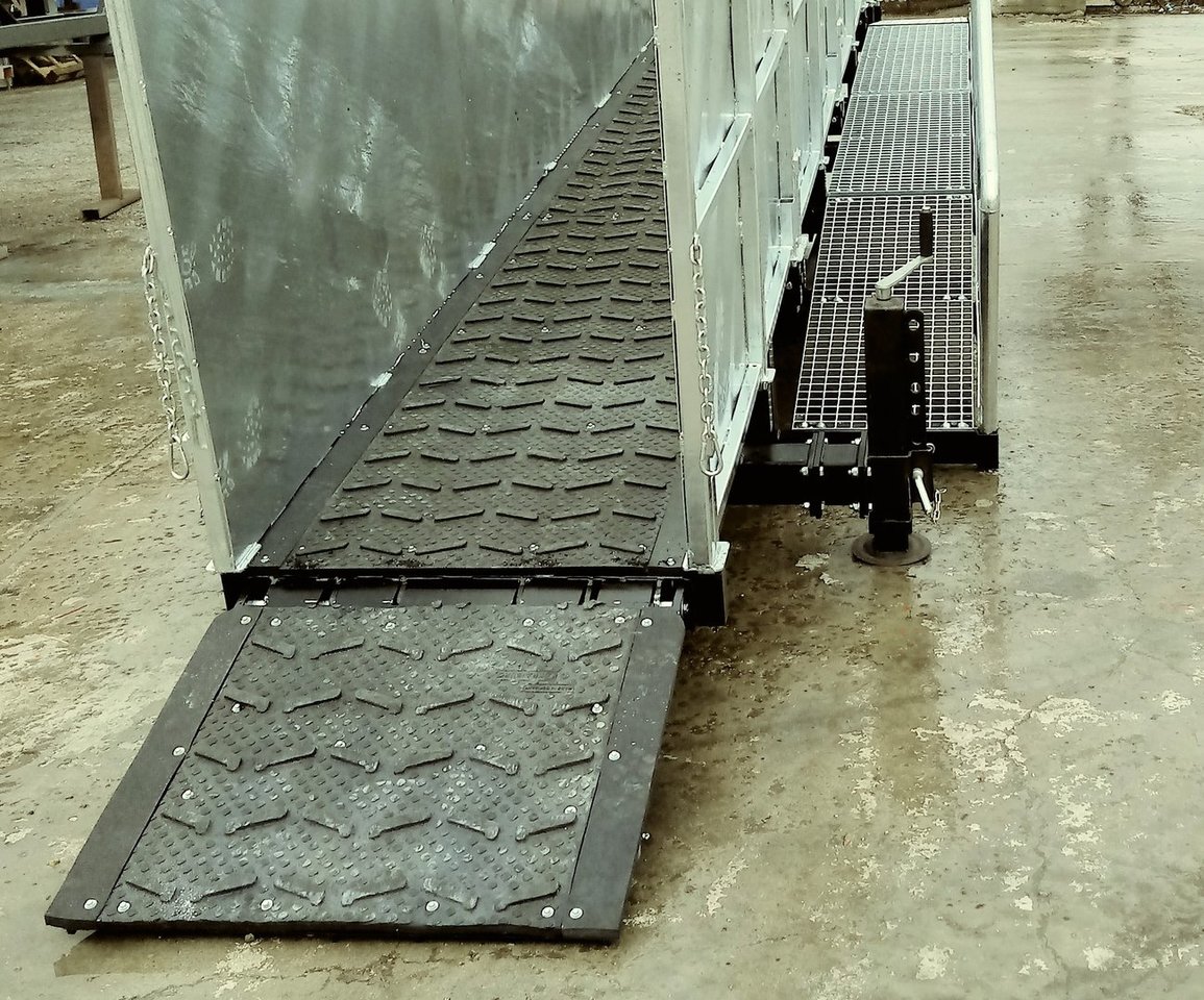 Đường dốc di động AZ RAMP TOP AGRI mobile loading ramp: hình 10