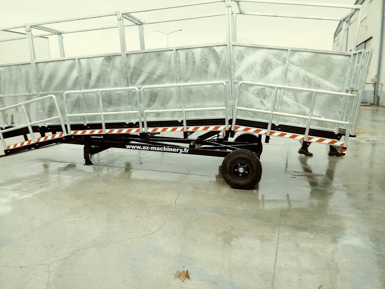 Đường dốc di động AZ RAMP TOP AGRI mobile loading ramp: hình 14