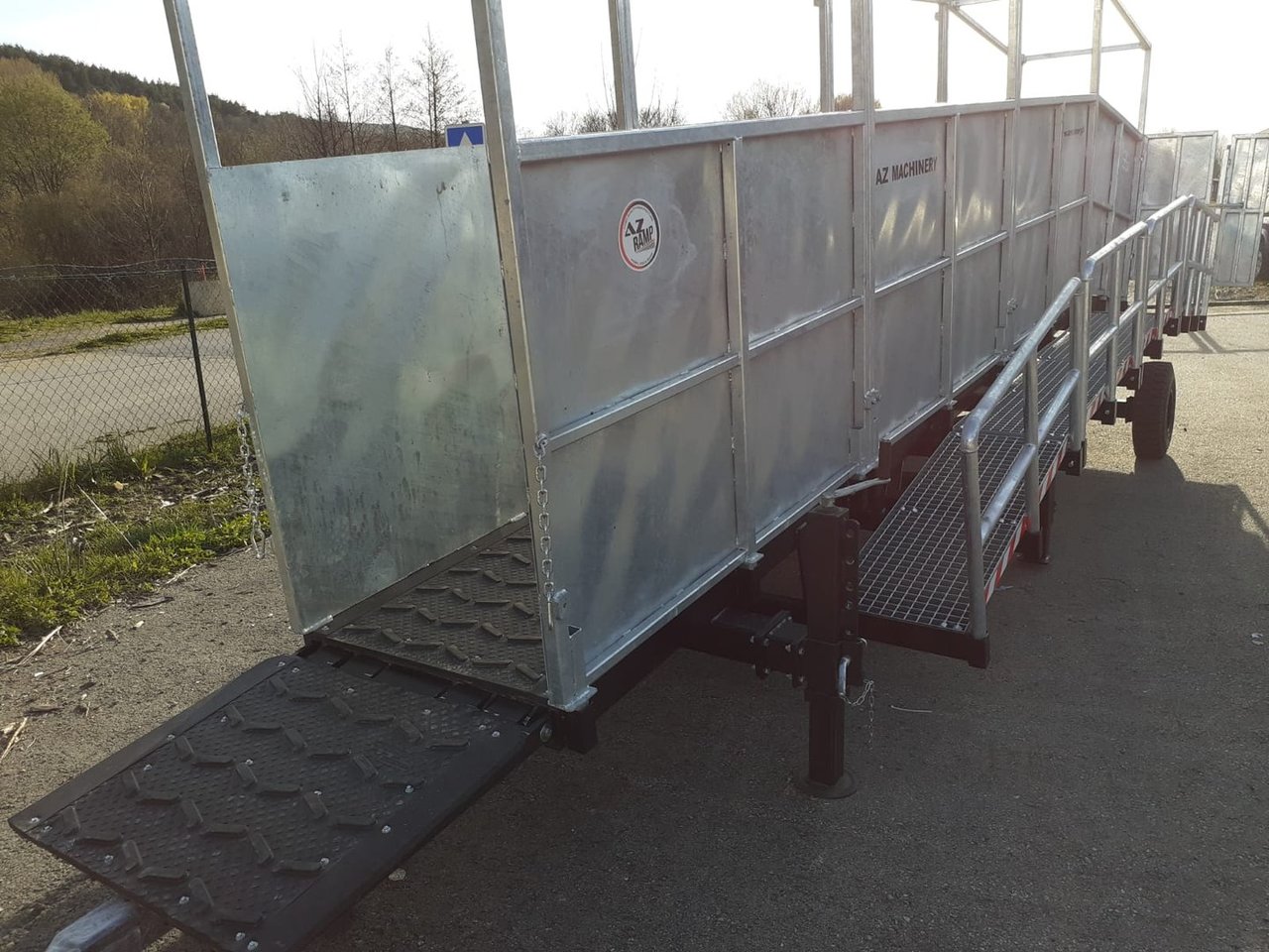 Đường dốc di động AZ RAMP TOP AGRI mobile loading ramp: hình 15