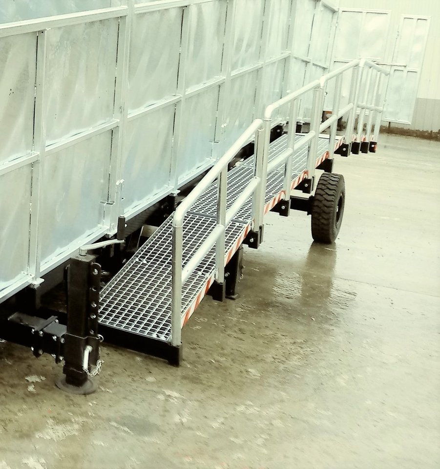 Đường dốc di động AZ RAMP TOP AGRI mobile loading ramp: hình 11
