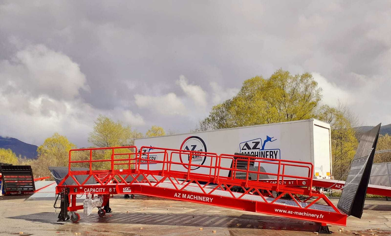 Đường dốc di động mới Loading Ramp with with hydraulic tilting bridge -  AZ RAMP - STAR-RL- 20T. 20 ton capacity: hình 13