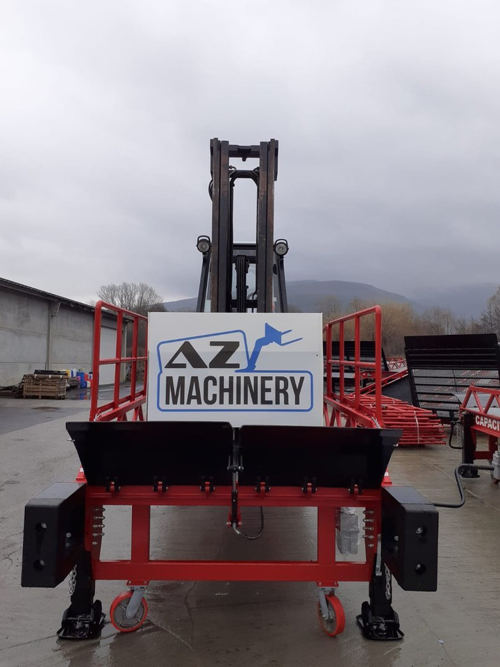 Đường dốc di động mới Loading Ramp with with hydraulic tilting bridge -  AZ RAMP - STAR-RL- 20T. 20 ton capacity: hình 10