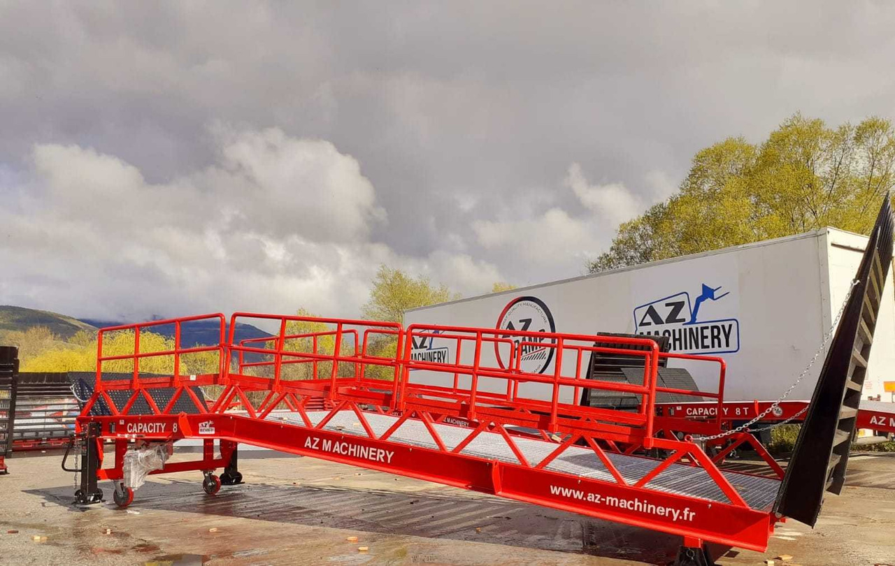 Đường dốc di động mới Loading Ramp with with hydraulic tilting bridge -  AZ RAMP - STAR-RL- 20T. 20 ton capacity: hình 12