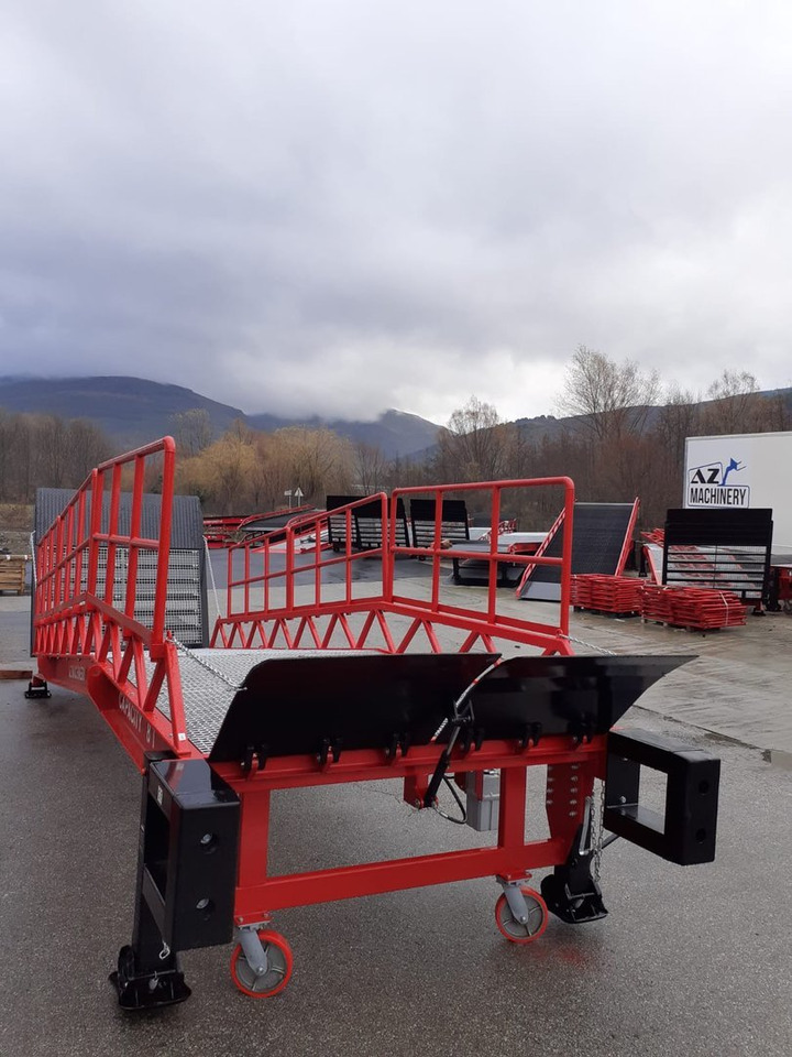 Đường dốc di động mới Loading Ramp with with hydraulic tilting bridge -  AZ RAMP - STAR-RL- 20T. 20 ton capacity: hình 7