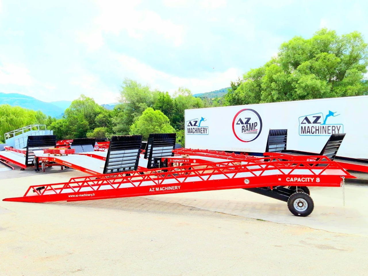 Đường dốc di động **RENTAL 12-24-36 Month** AZ RAMP-EASY XL-8 . Mobil Loading Ramp: hình 15 Đường dốc di động **RENTAL 12-24-36 Month** AZ RAMP-EASY XL-8 . Mobil Loading Ramp: hình 15