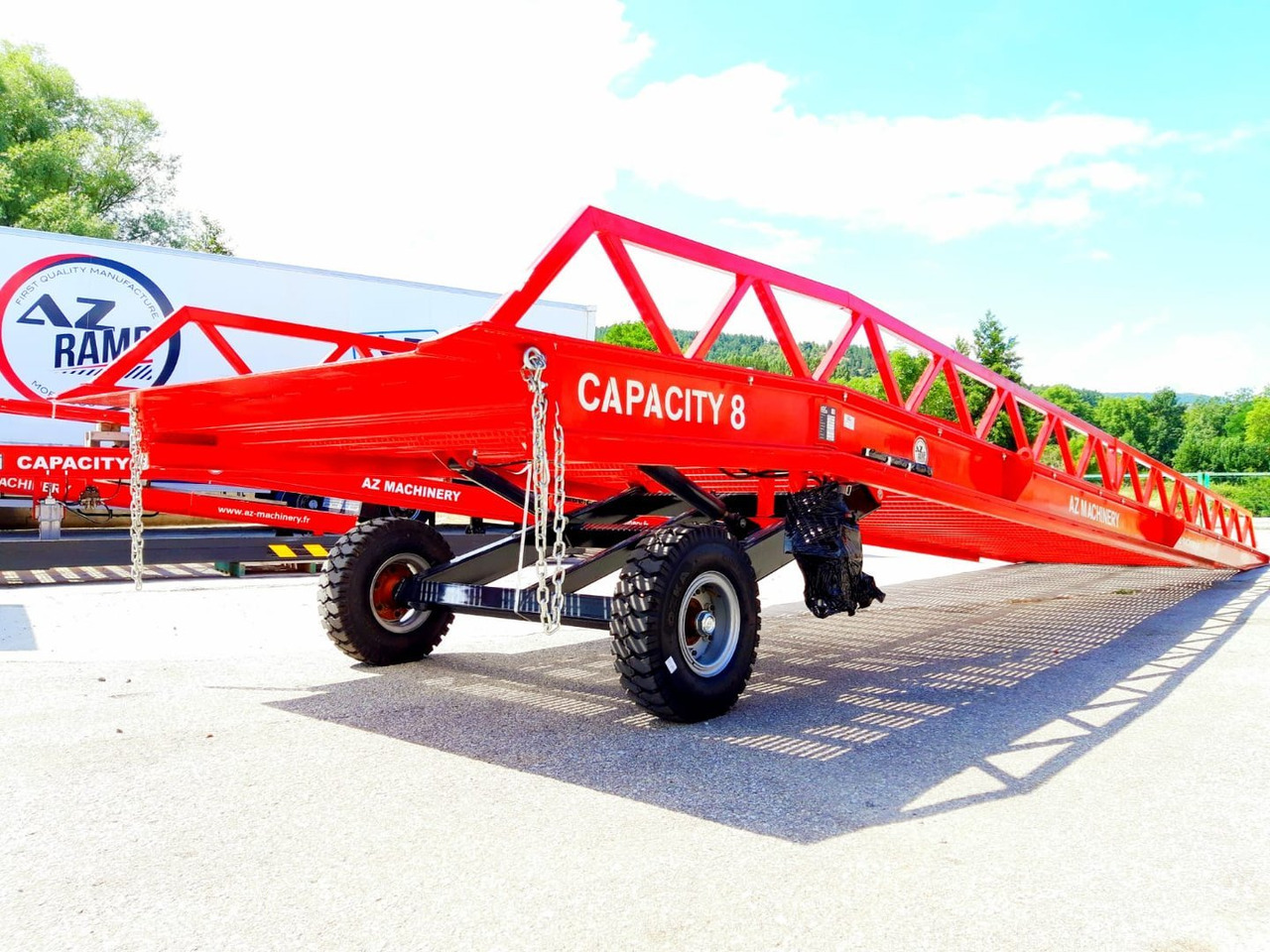 Đường dốc di động **RENTAL 12-24-36 Month** AZ RAMP-EASY XL-8 . Mobil Loading Ramp: hình 10 Đường dốc di động **RENTAL 12-24-36 Month** AZ RAMP-EASY XL-8 . Mobil Loading Ramp: hình 10