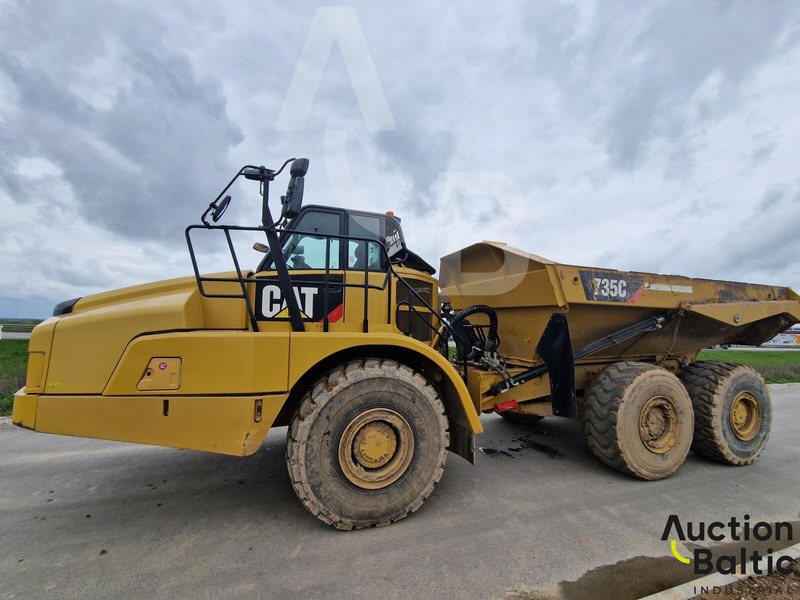 Caterpillar 735C - Xe ben đổ có khớp nối: hình 3 Caterpillar 735C - Xe ben đổ có khớp nối: hình 3
