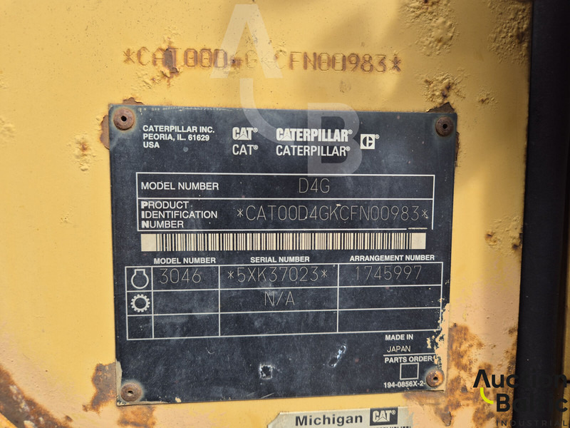 Máy ủi Caterpillar D 4 G: hình 20
