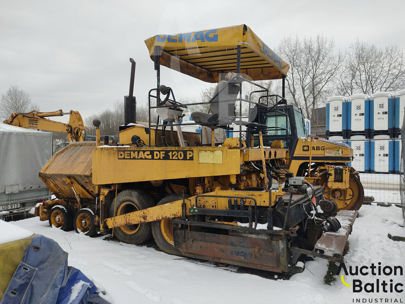 Demag DF 120 P - Máy lát nhựa đường: hình 4 Demag DF 120 P - Máy lát nhựa đường: hình 4