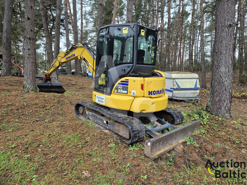 Komatsu PC55MR-5E0 - Máy xúc mini: hình 3 Komatsu PC55MR-5E0 - Máy xúc mini: hình 3