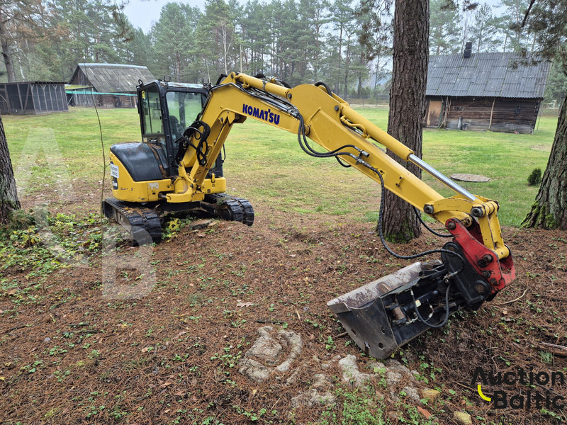 Komatsu PC55MR-5E0 - Máy xúc mini: hình 1 Komatsu PC55MR-5E0 - Máy xúc mini: hình 1