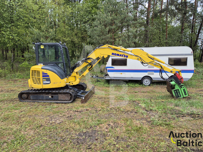 Komatsu PC55MR-5E0 - Máy xúc mini: hình 1 Komatsu PC55MR-5E0 - Máy xúc mini: hình 1