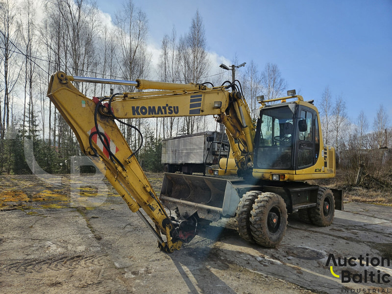 Komatsu PW130ES-6K - Máy xúc bánh lốp: hình 1 Komatsu PW130ES-6K - Máy xúc bánh lốp: hình 1