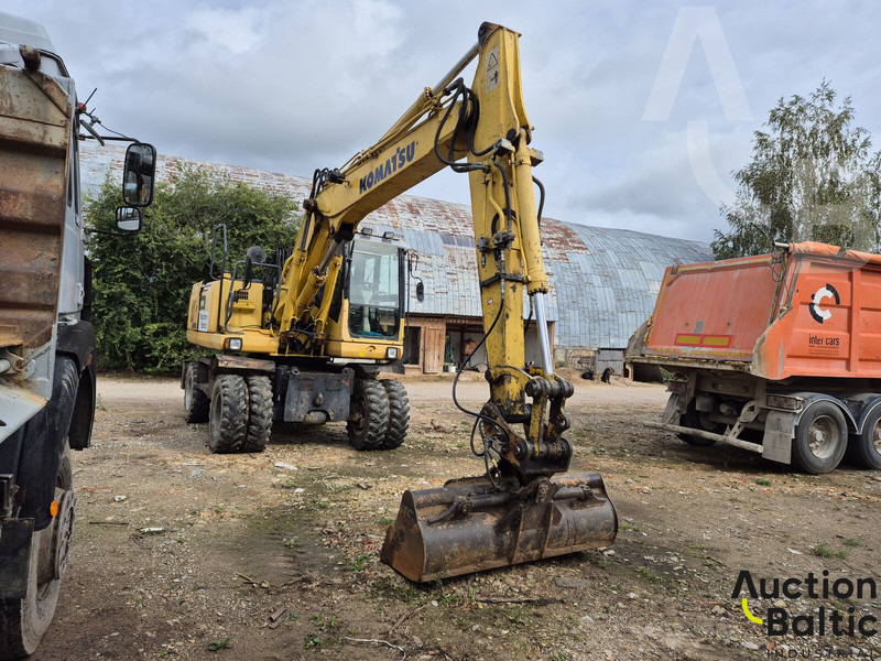 Komatsu PW160-7 - Máy xúc bánh lốp: hình 2 Komatsu PW160-7 - Máy xúc bánh lốp: hình 2