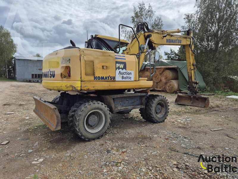 Komatsu PW160-7 - Máy xúc bánh lốp: hình 5 Komatsu PW160-7 - Máy xúc bánh lốp: hình 5