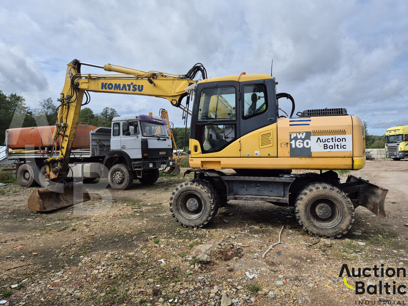 Komatsu PW160-7 - Máy xúc bánh lốp: hình 3 Komatsu PW160-7 - Máy xúc bánh lốp: hình 3