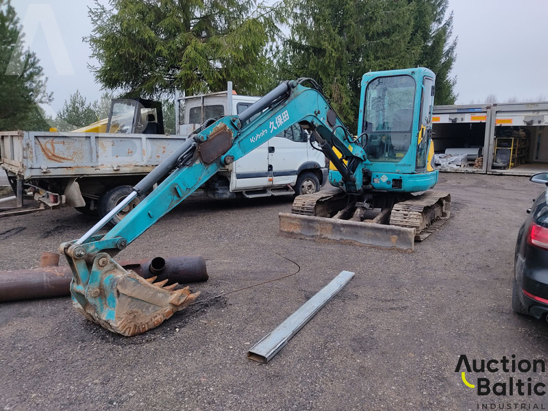Kubota KX155-3 - Máy xúc mini: hình 1 Kubota KX155-3 - Máy xúc mini: hình 1