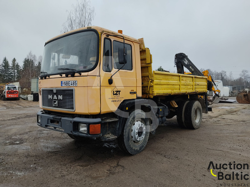 MAN 17.192 - Xe ben: hình 2 MAN 17.192 - Xe ben: hình 2