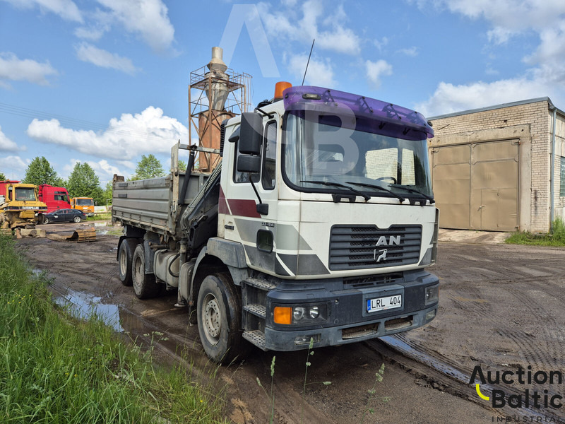 MAN 33.414 DFC - Xe ben, Xe cẩu tự hành: hình 2 MAN 33.414 DFC - Xe ben, Xe cẩu tự hành: hình 2