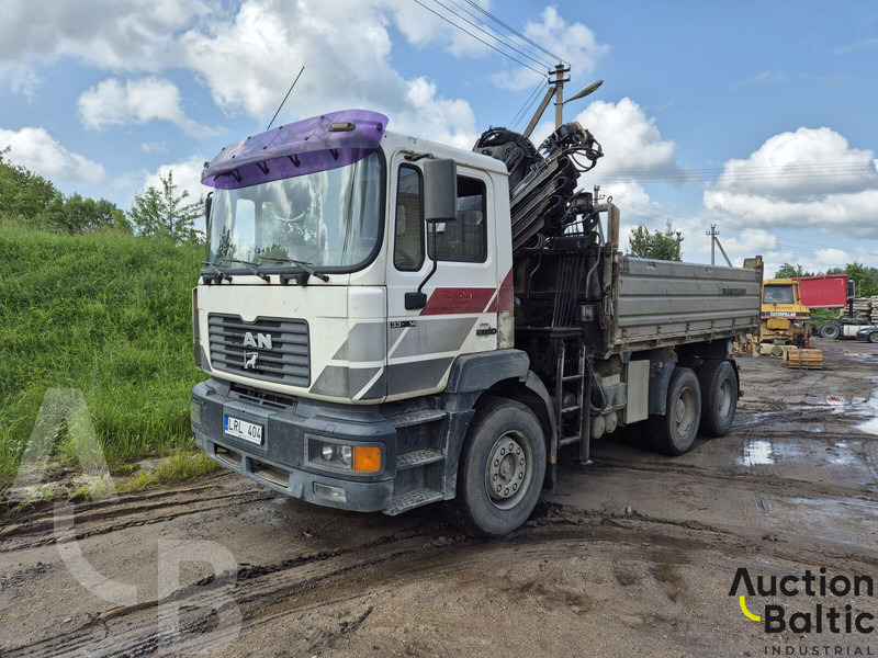 MAN 33.414 DFC - Xe ben, Xe cẩu tự hành: hình 1 MAN 33.414 DFC - Xe ben, Xe cẩu tự hành: hình 1