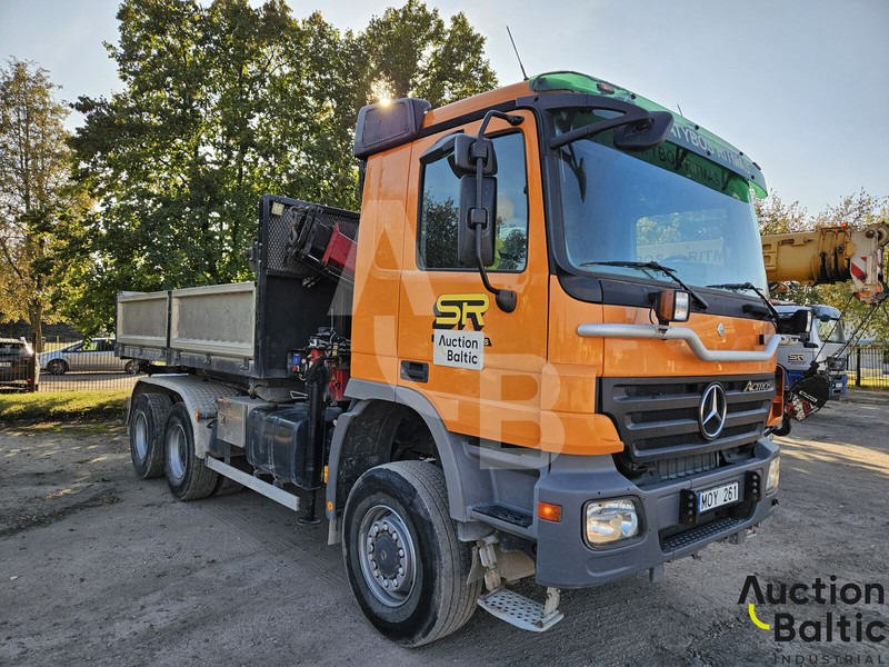 Mercedes-Benz Actros 1844 - Xe ben, Xe cẩu tự hành: hình 1 Mercedes-Benz Actros 1844 - Xe ben, Xe cẩu tự hành: hình 1