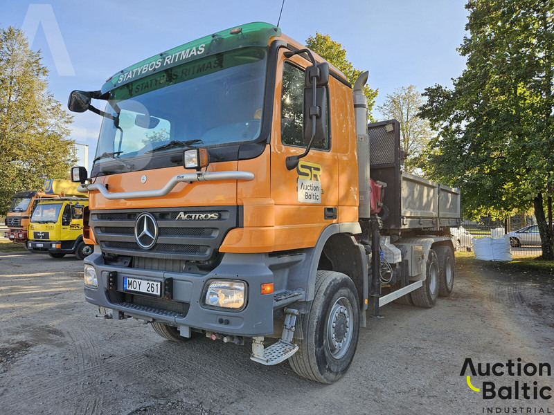 Mercedes-Benz Actros 1844 - Xe ben, Xe cẩu tự hành: hình 2 Mercedes-Benz Actros 1844 - Xe ben, Xe cẩu tự hành: hình 2