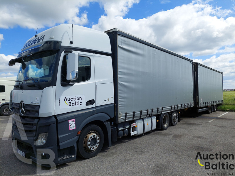 Mercedes-Benz Actros - Xe tải thùng mui bạt: hình 2 Mercedes-Benz Actros - Xe tải thùng mui bạt: hình 2