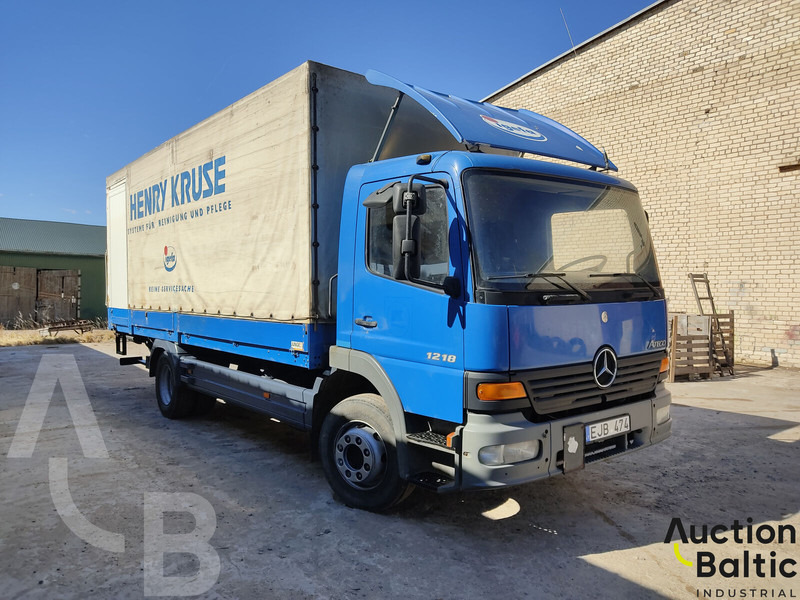 Mercedes-Benz Atego 1218 - Xe tải thùng mui bạt: hình 1 Mercedes-Benz Atego 1218 - Xe tải thùng mui bạt: hình 1