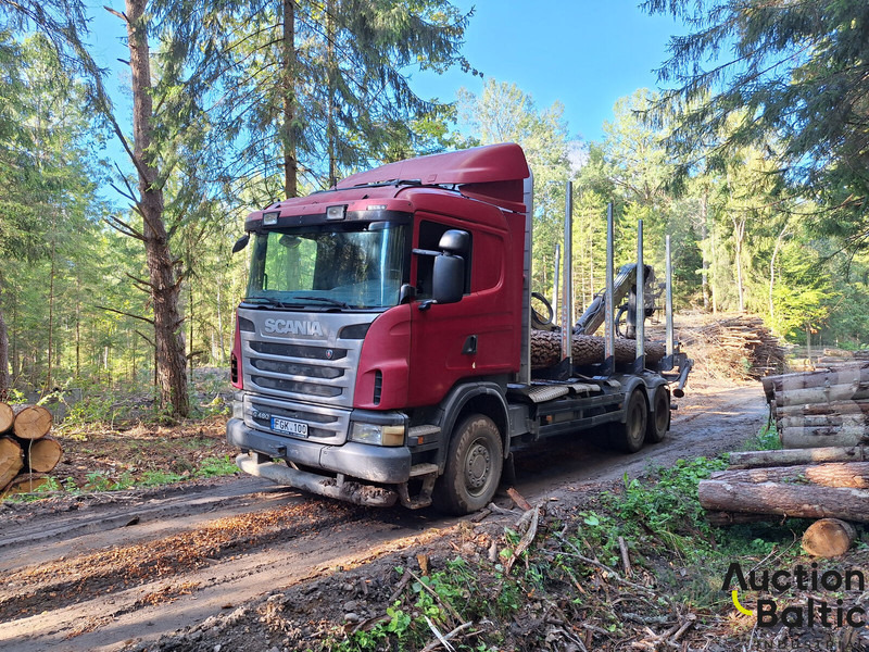 Scania R 480 - Xe chở gỗ, Xe cẩu tự hành: hình 2 Scania R 480 - Xe chở gỗ, Xe cẩu tự hành: hình 2