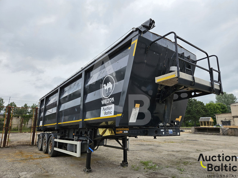 Wielton NW-3 - Sơ mi rơ moóc mui bạt: hình 1 Wielton NW-3 - Sơ mi rơ moóc mui bạt: hình 1