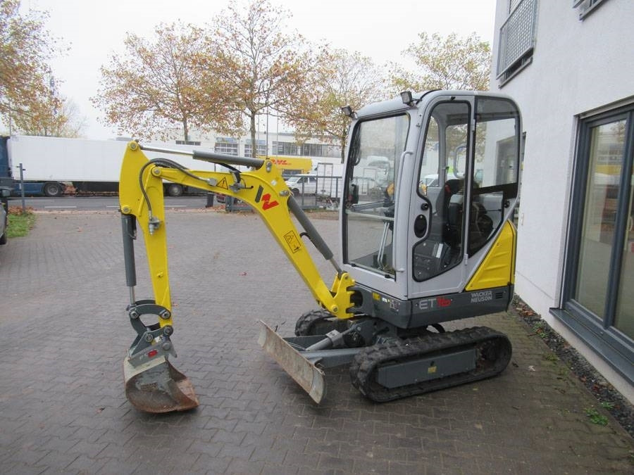 Wacker Neuson ET 16 - Máy xúc mini: hình 3 Wacker Neuson ET 16 - Máy xúc mini: hình 3