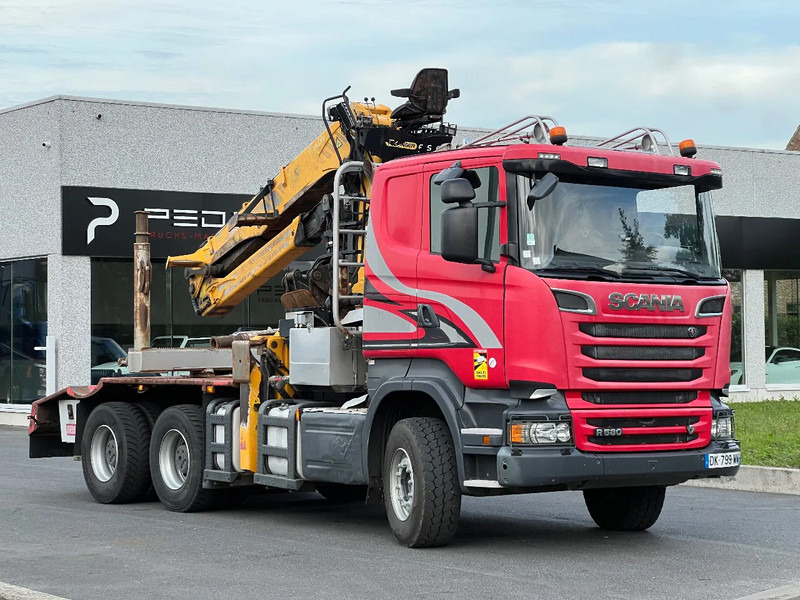 Scania R580 6x4 full steel*3pedal opticruise*R580 V8* - Xe chở gỗ: hình 3 Scania R580 6x4 full steel*3pedal opticruise*R580 V8* - Xe chở gỗ: hình 3