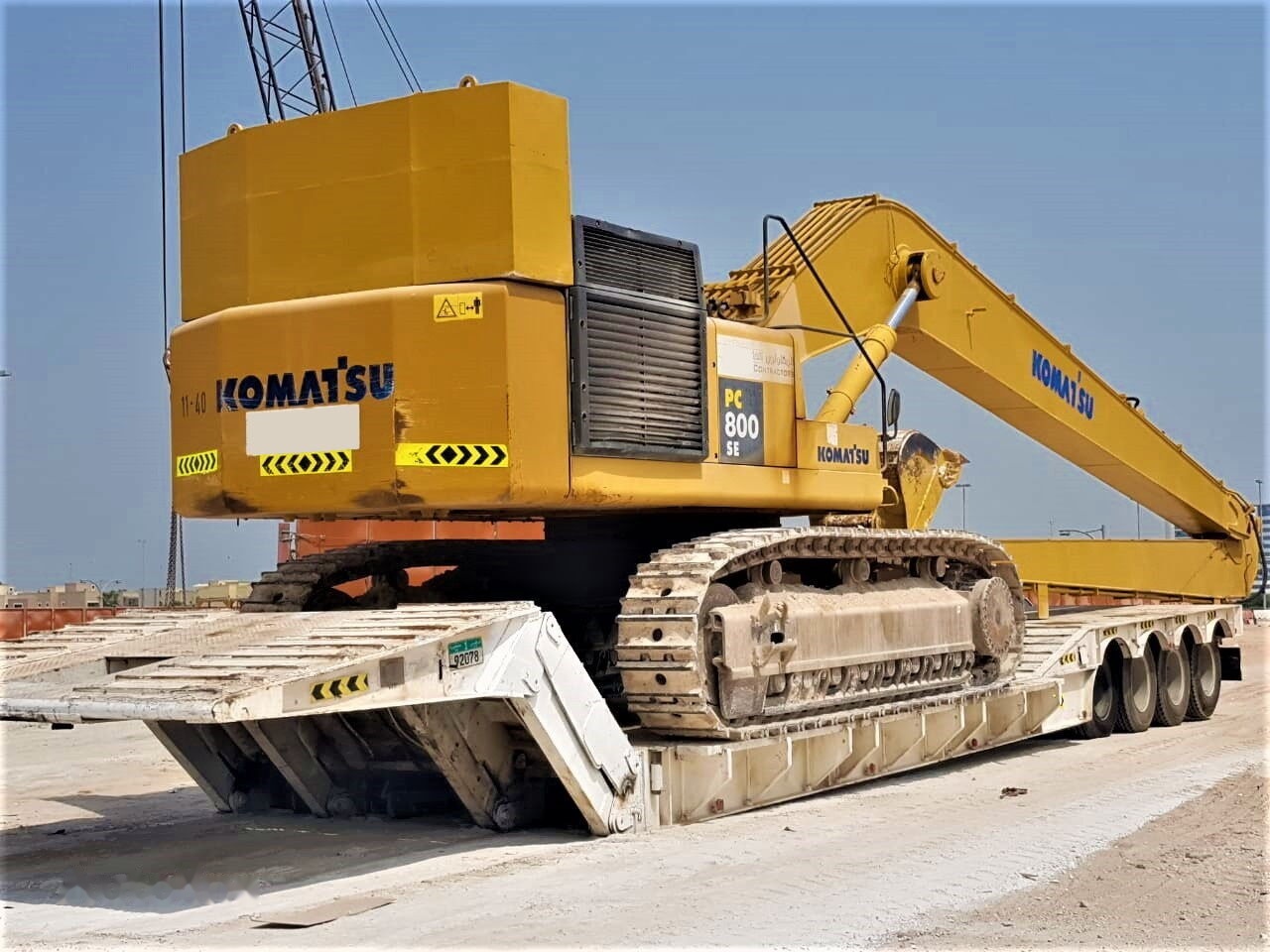 AME 120 Ton 4 Axle Front Loading Lowbed Semi-Trailer - Sơ mi rơ moóc thùng thấp: hình 5 AME 120 Ton 4 Axle Front Loading Lowbed Semi-Trailer - Sơ mi rơ moóc thùng thấp: hình 5