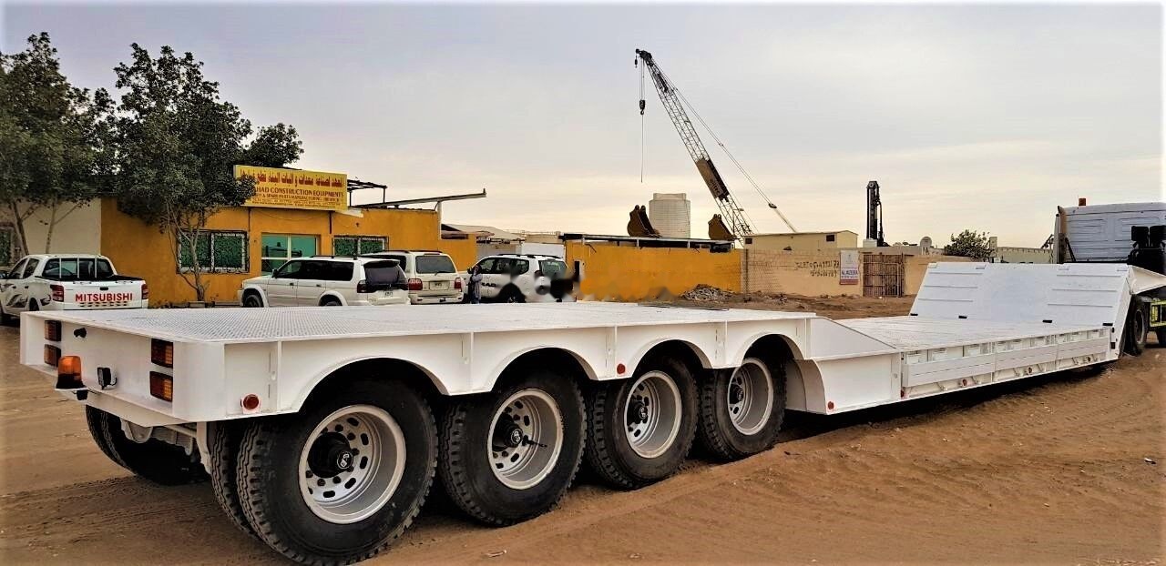 AME 120 Ton 4 Axle Front Loading Lowbed Semi-Trailer - Sơ mi rơ moóc thùng thấp: hình 3 AME 120 Ton 4 Axle Front Loading Lowbed Semi-Trailer - Sơ mi rơ moóc thùng thấp: hình 3