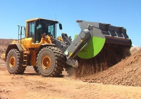 AME Flip Screen Bucket - Xô sắp xếp cho Máy xúc lật: hình 2 AME Flip Screen Bucket - Xô sắp xếp cho Máy xúc lật: hình 2