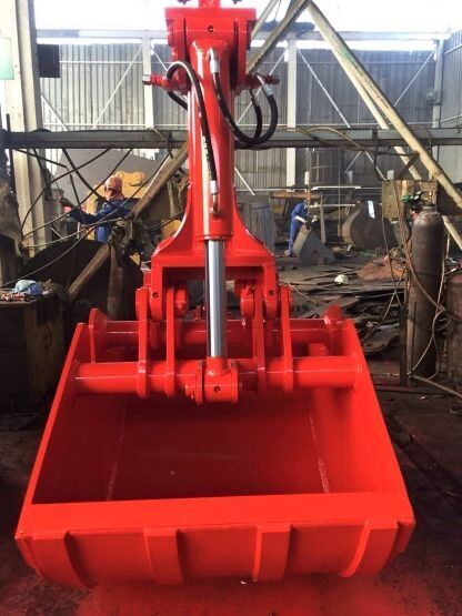 AME Hydraulic Clamshell (1.5 CBM) Suitable for 18-30 Ton Excavator - Xô vỏ sò cho Máy xúc: hình 2 AME Hydraulic Clamshell (1.5 CBM) Suitable for 18-30 Ton Excavator - Xô vỏ sò cho Máy xúc: hình 2