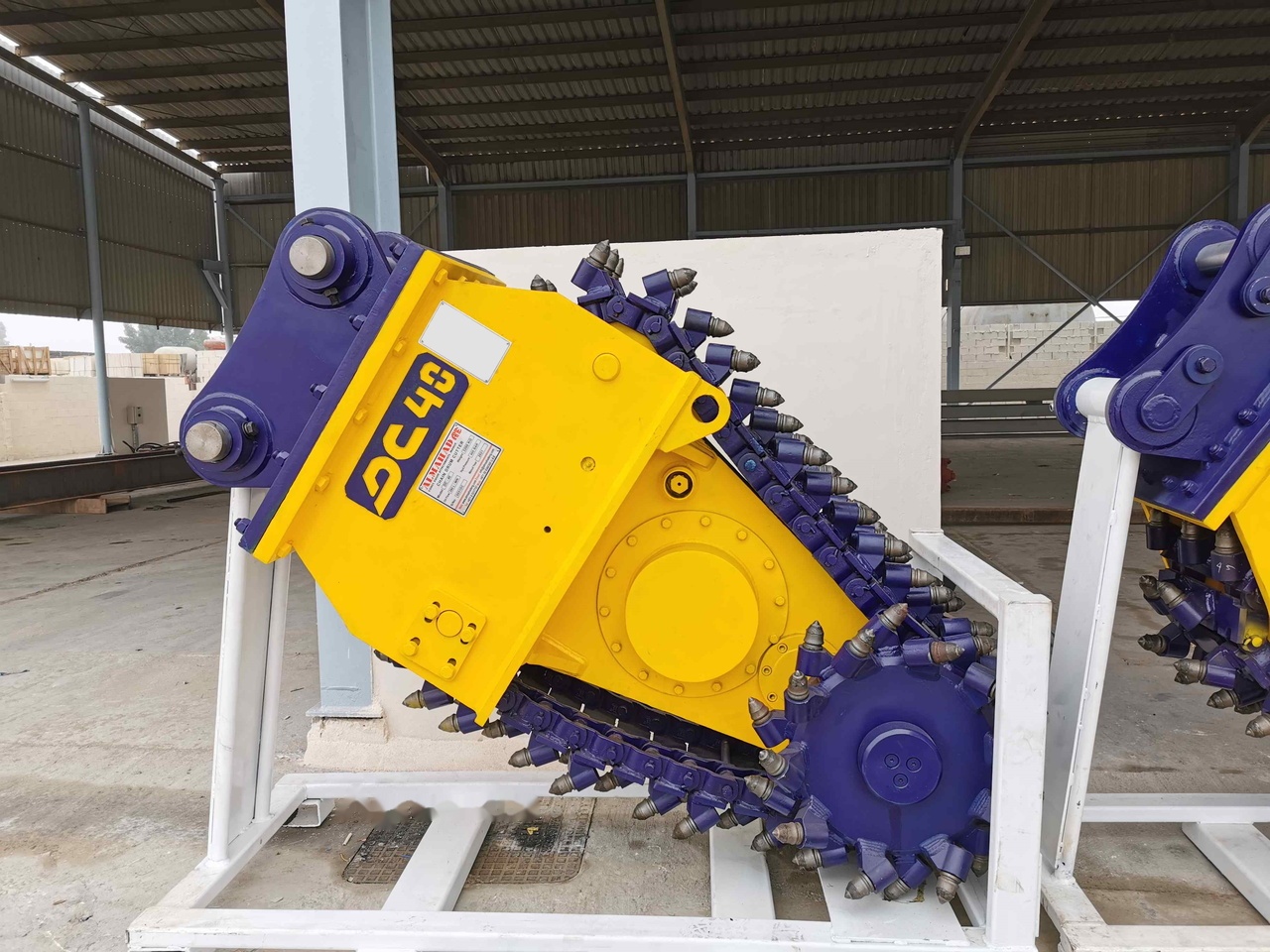 Đính kèm cho Máy xúc mới AME Chain Drum Cutter (DC 40): hình 21