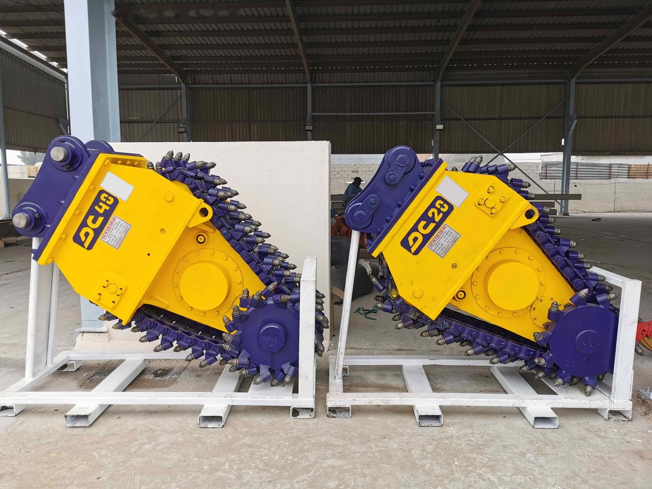 Đính kèm cho Máy xúc mới AME Chain Drum Cutter (DC 40): hình 5