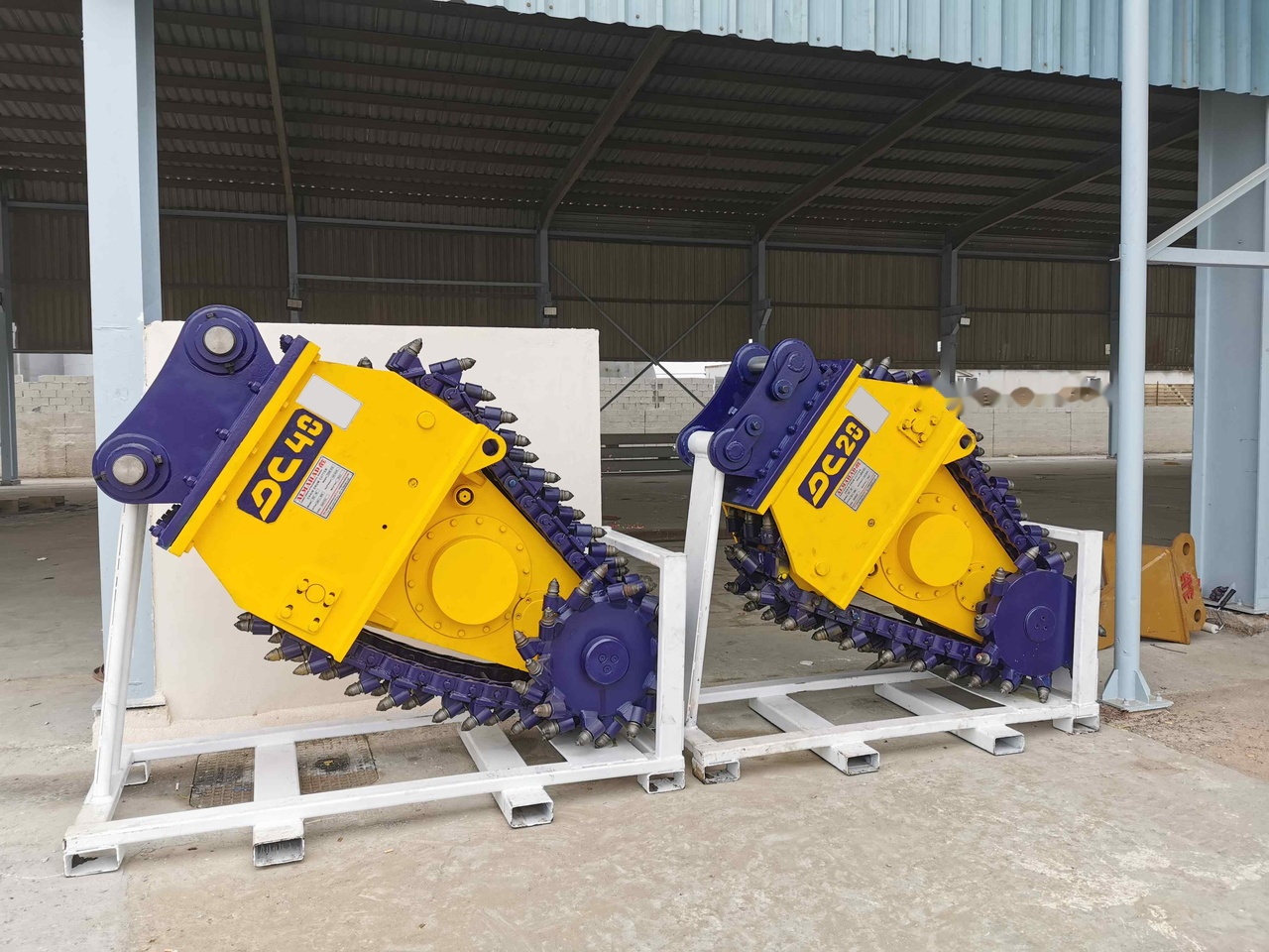Đính kèm cho Máy xúc mới AME Chain Drum Cutter (DC 40): hình 19