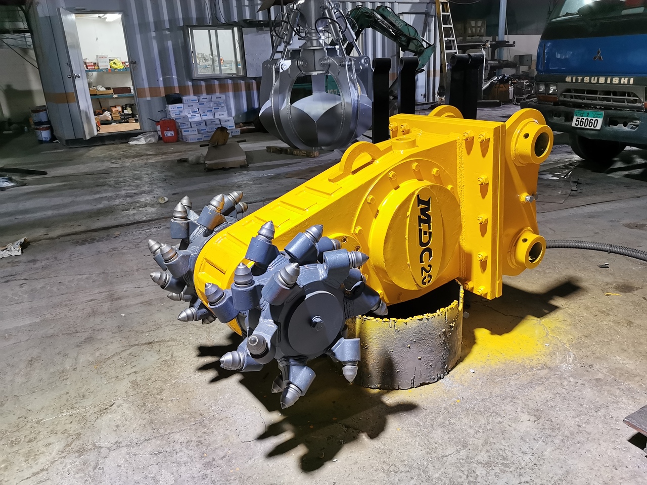 Đính kèm cho Máy xúc mới AME Double Drum Cutter (MDC 20): hình 20