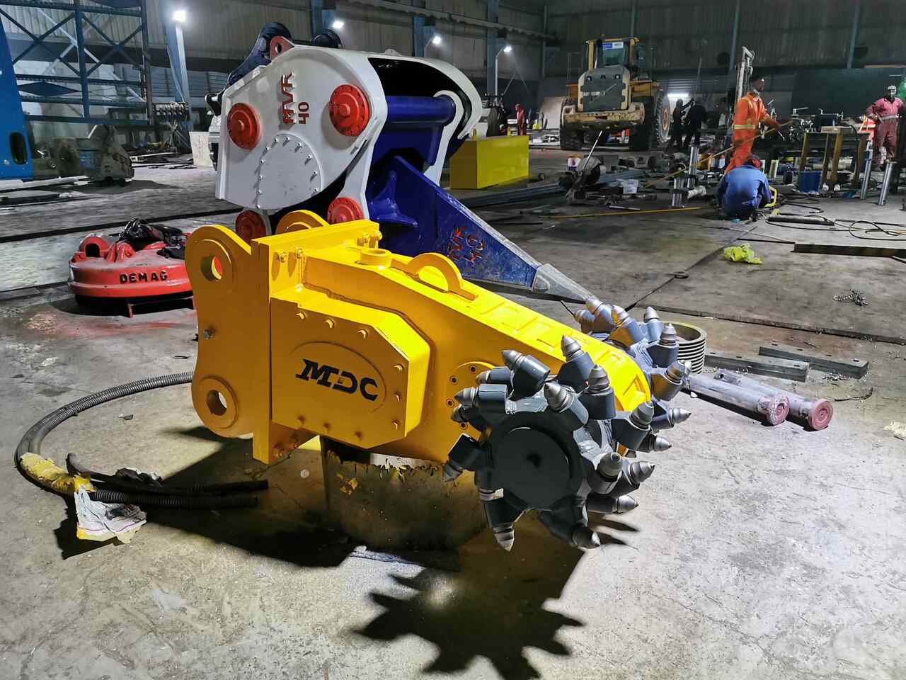 Đính kèm cho Máy xúc mới AME Double Drum Cutter (MDC 20): hình 16