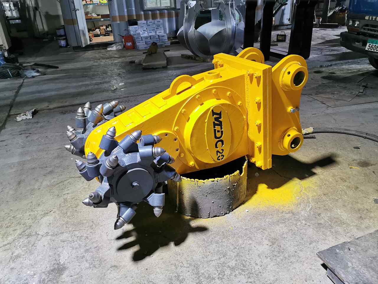 Đính kèm cho Máy xúc mới AME Double Drum Cutter (MDC 20): hình 18