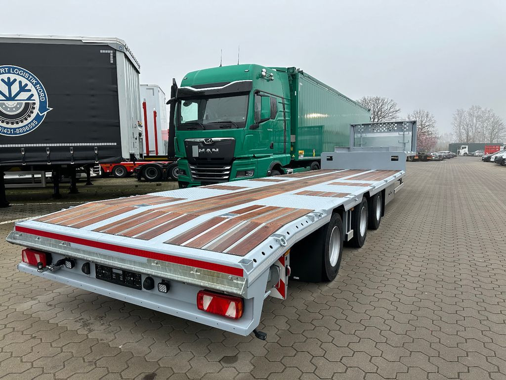3-Achser Tieflader Zwangslenkung Betonteile - Sơ mi rơ moóc thùng thấp: hình 4 3-Achser Tieflader Zwangslenkung Betonteile - Sơ mi rơ moóc thùng thấp: hình 4