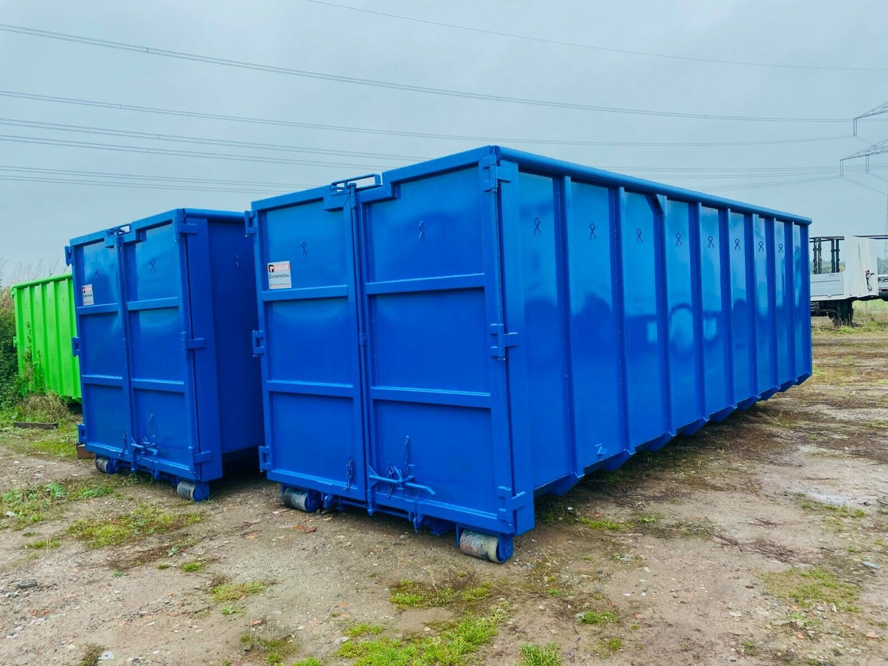 Abrollcontainer neu, 37 m³, 7 m. Garant 15 to - Xe chở container/ Sơ mi rơ moóc hoán đổi thân: hình 1 Abrollcontainer neu, 37 m³, 7 m. Garant 15 to - Xe chở container/ Sơ mi rơ moóc hoán đổi thân: hình 1