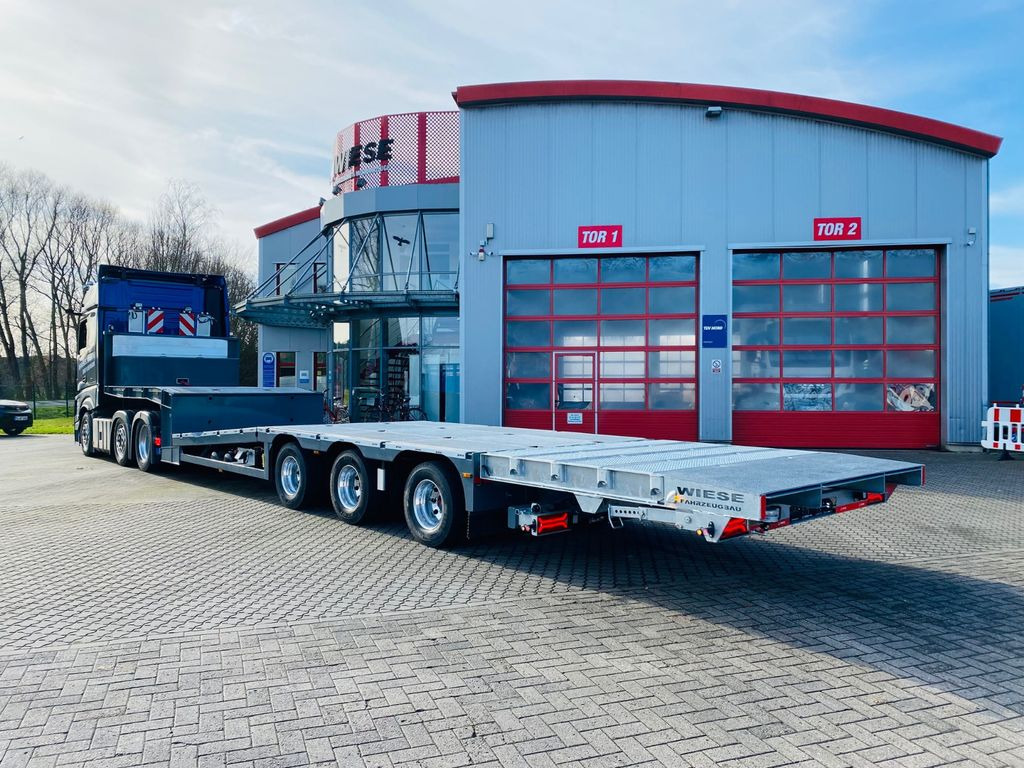 Gabelstapler/Arbeitsbühnentransporter Klapprampe - Sơ mi rơ moóc thùng thấp: hình 4 Gabelstapler/Arbeitsbühnentransporter Klapprampe - Sơ mi rơ moóc thùng thấp: hình 4