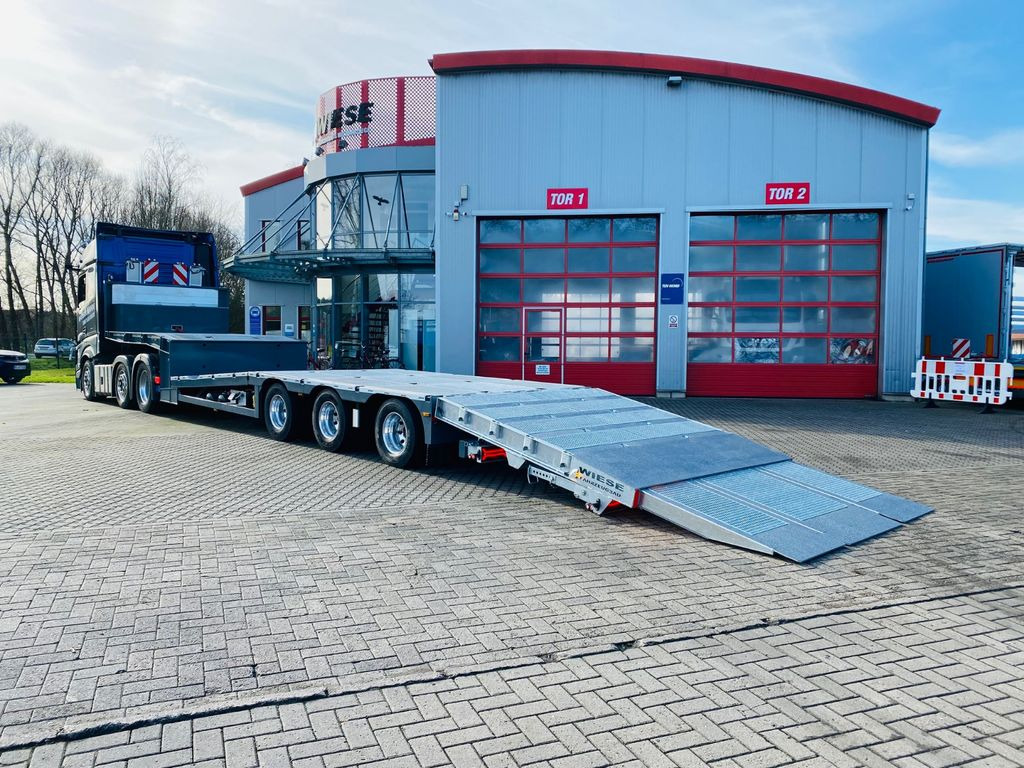 Gabelstapler/Arbeitsbühnentransporter Klapprampe - Sơ mi rơ moóc thùng thấp: hình 5 Gabelstapler/Arbeitsbühnentransporter Klapprampe - Sơ mi rơ moóc thùng thấp: hình 5