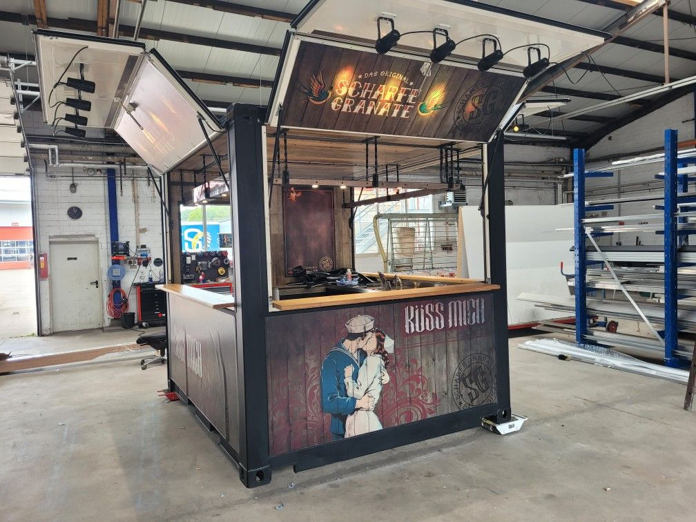 Premium Container Mobile Bar Event Food Truck Kn - Hoán đổi thân/ Container: hình 4 Premium Container Mobile Bar Event Food Truck Kn - Hoán đổi thân/ Container: hình 4