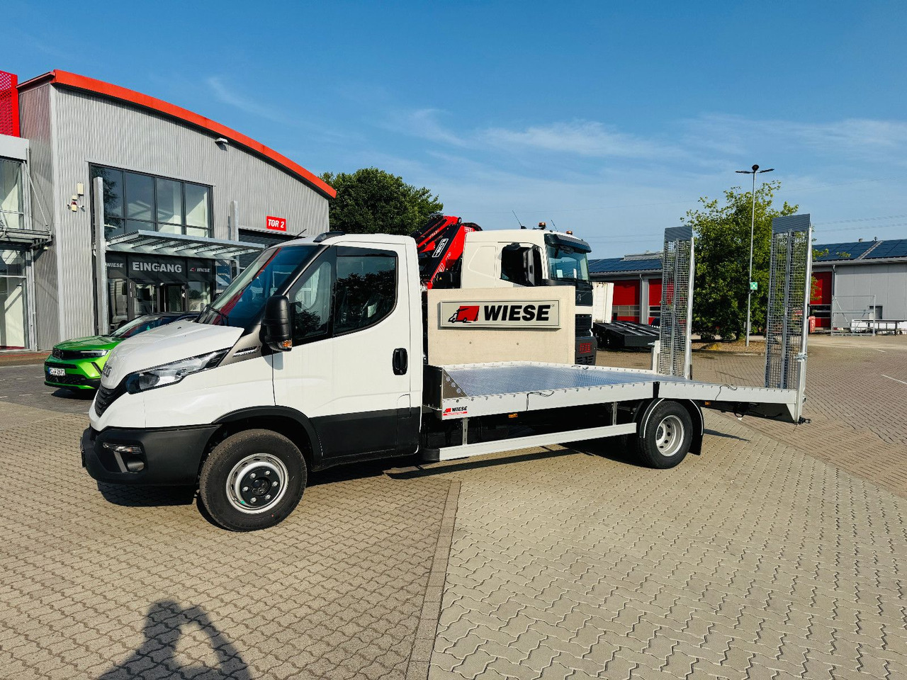 Iveco 70C18HA, Maschinen & Arbeitsbühnentrans. 2940kg! - Xe tải chuyên chở tự động: hình 1 Iveco 70C18HA, Maschinen & Arbeitsbühnentrans. 2940kg! - Xe tải chuyên chở tự động: hình 1